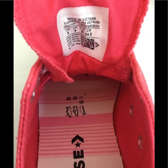 Converse All Star CTAS Madison OX Pink Sneakers - Picture 5 of 6